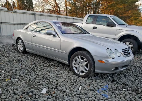 2002 Mercedes-Benz Cl 500 z USA, uszkodzony, nr VIN WDBPJ75J02A025773